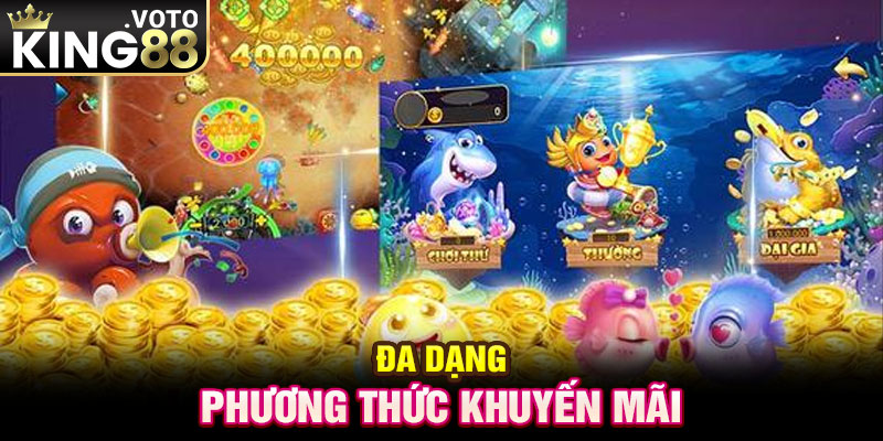 Đa dạng phương thức khuyến mãi